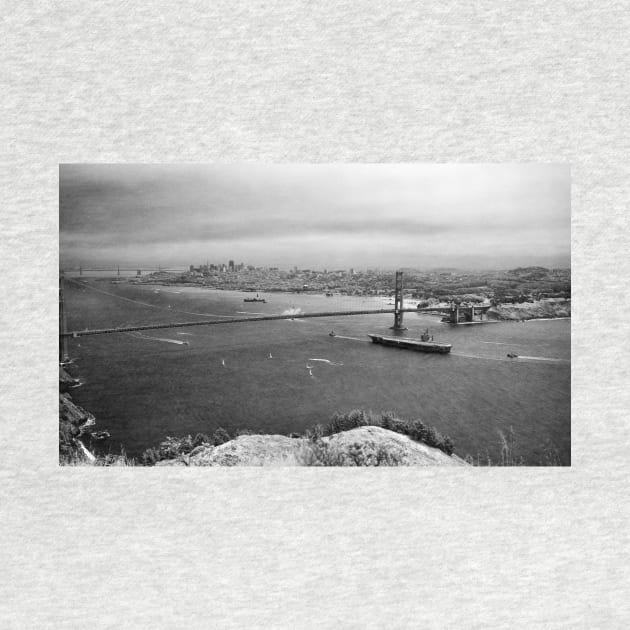 U.S.S. Nimitz - 75th Anniversary of the Golden Gate Bridge by rodneyj46